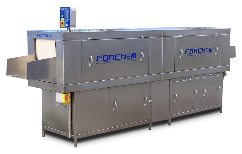 Forchem mp 150s box washer with blowing module